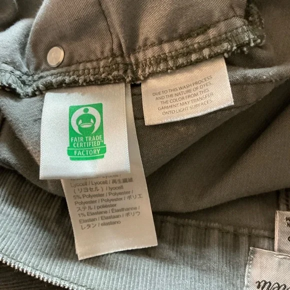 J. Crew Vintage Slim Straight Gray Corduroy Pants Sz 26P - Picture 7 of 16